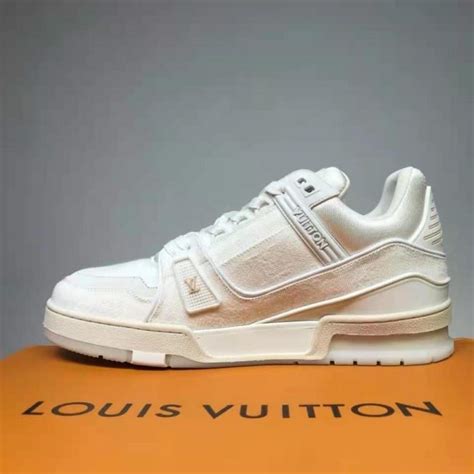 lv trainer 1:1|LV Trainer Sneaker .